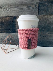 Cup Cozy in Pink