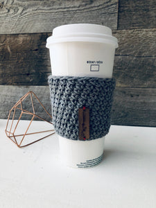 Cup Cozy in Grey